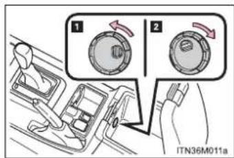 TOYOTA Land Cruiser 150 (2010) - Compartiment de depozitare din consolă - 2