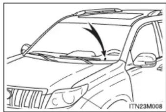 TOYOTA Land Cruiser 150 (2010) - ■ Senzorul de control aprindere faruri (dacă există în dotare) - 1