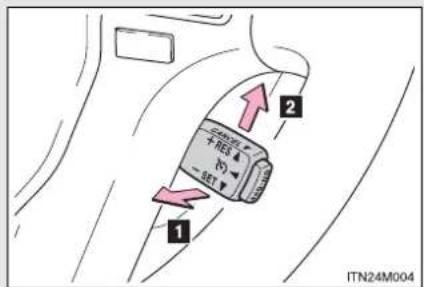 TOYOTA Land Cruiser 150 (2010) - Sistemul de control al vitezei de croazieră\* - 5