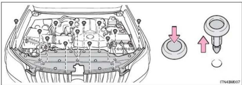 TOYOTA Land Cruiser 150 (2010) - Capacul din compartimentul motor - 1