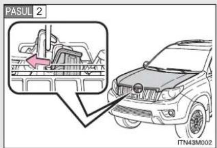 TOYOTA Land Cruiser 150 (2010) - 4-3. Întreținerea efectuată de utilizator Capota - 2