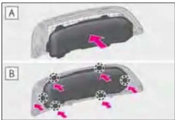 A B