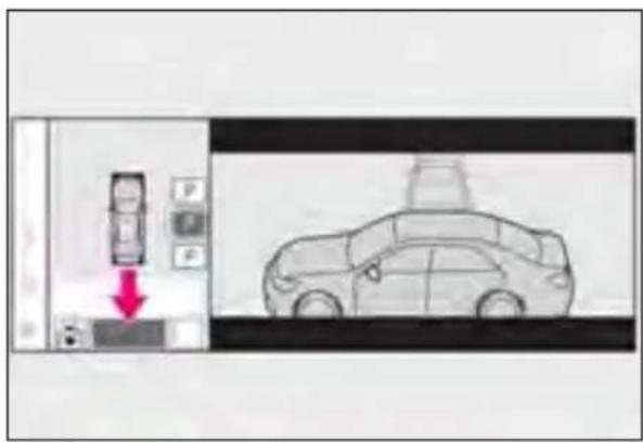 LEXUS RX 350h (2022) - Parcarea cu ajutorul funcției de parcare perpendiculară (spre înainte/înapoi) - 4