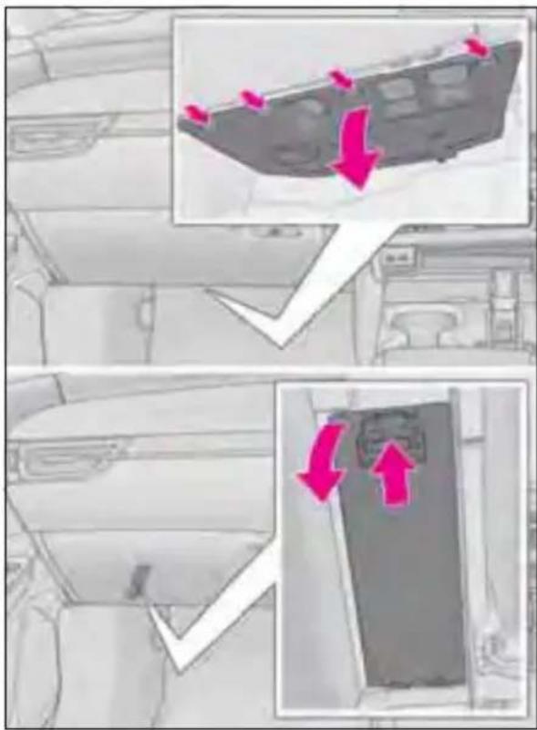 LEXUS RX 350h (2022) - Verificarea și înlocuirea siguranțelor fuzibile - 3