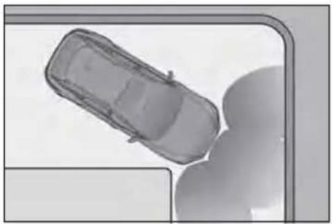 LEXUS RX 350h (2022) - Dacă apare mesajul „Parking Assist Unavailable Sensor Blocked" (Functie de asistență la parcare indisponibilă. Senzor blocat.) pe afișajul multi-informational - 2