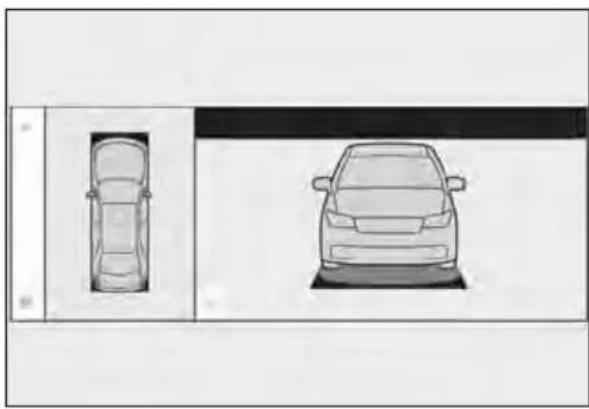 LEXUS RX 350h (2022) - Parcarea cu ajutorul funcției de parcare perpendiculară (spre înainte/înapoi) - 5