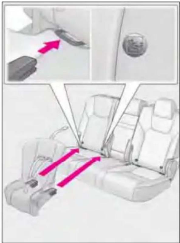 LEXUS RX 350h (2022) - Reglați înclinarea spătarului în poziție verticală. - 1