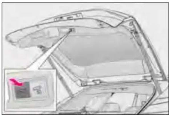 LEXUS RX 350h (2022) - Reglarea poziției deschise a hayonului acționat electric - 1