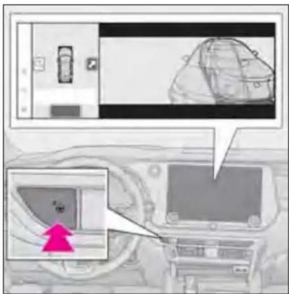 LEXUS RX 350h (2022) - leşirea dintr-un spațiu de parcare cu ajutorul funcției de ieşire la parcarea laterală - 1