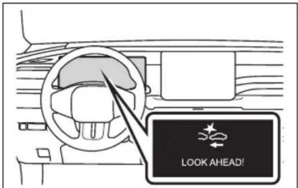 TOYOTA RAV4 Plug-in Hybrid (2026) - Notificaredupăîncheiereaasistenței pentrudecelerareladetectarea autoturismuluidinfață - 1