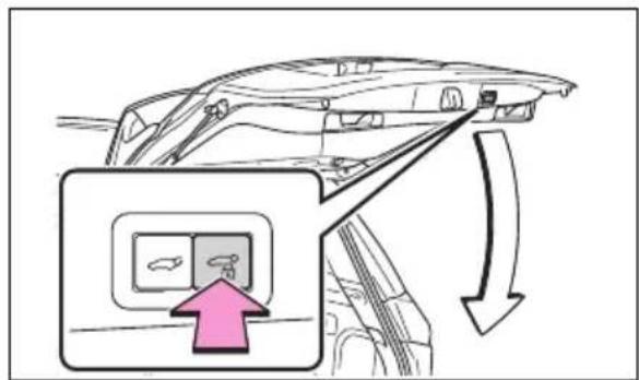 TOYOTA RAV4 Plug-in Hybrid (2026) - Utilizândbutonuldepetablouldebord pentruhayonulacționatelectric - 5