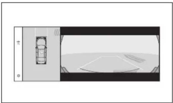 TOYOTA RAV4 Plug-in Hybrid (2026) - Părăsireaunuilocdeparcarecuajutorul funcțieideieșireperpendiculară (înainte/înapoi) - 2