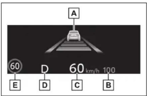 A 60 km/h 100 E D C B
