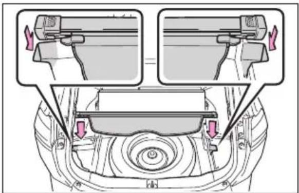 TOYOTA RAV4 Plug-in Hybrid (2026) - Depozitareacopertineiportbagajului - 2