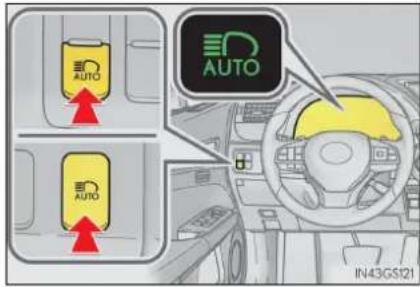 LEXUS GS 300h (2015) - Activarea sistemului de control fază lungă adaptivă - 2