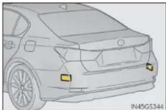 LEXUS GS 300h (2015) - Tratarea senzorului radar - 1