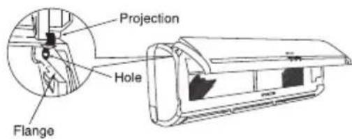HITACHI RAC-24LH1 - Washable Front Panel - 4