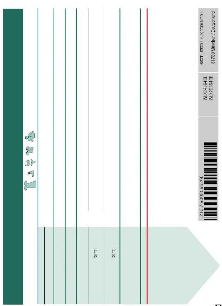 BOSCH WLX 20364 - 22