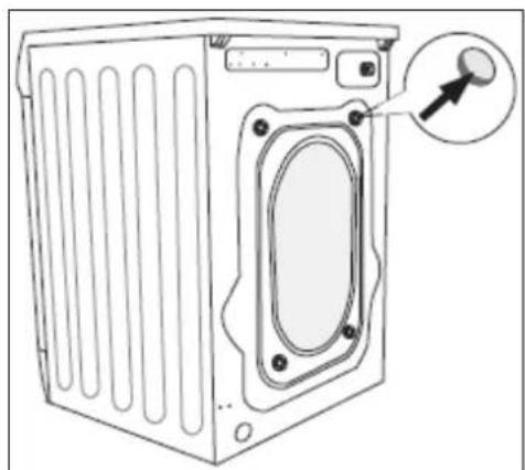 BAUMATIC BWM1417W - Odstránenie prepravných skrutiek - 2