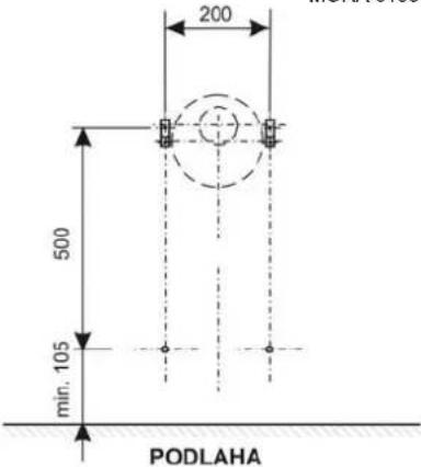 Mora 6153 - INSTALÁCIA NA NEHORL'AVEJ STENE - 8