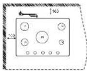 Meireles MG 4750 X NAT - Figures below are the procedures to be followed for the install; - 5
