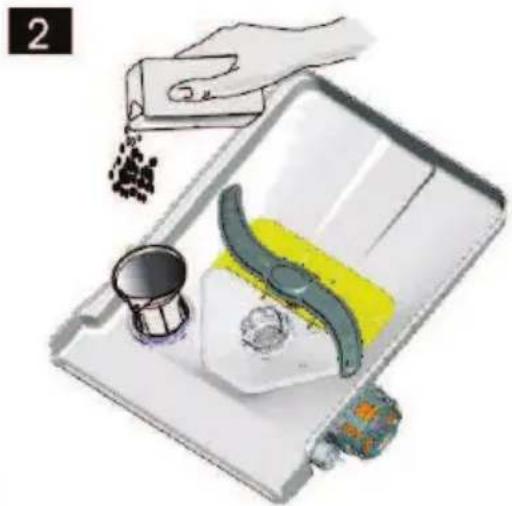 Essentiel B ELVS 472 - Remplissage du réservoir de sel régénérant - 4