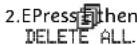 Telstra 9150 - Delete the entire call list - 3