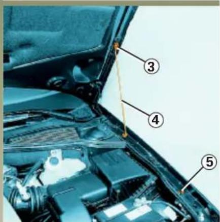 RENAULT Laguna (2003) - KAPOTA MOTORA (pokračovanie) - 1