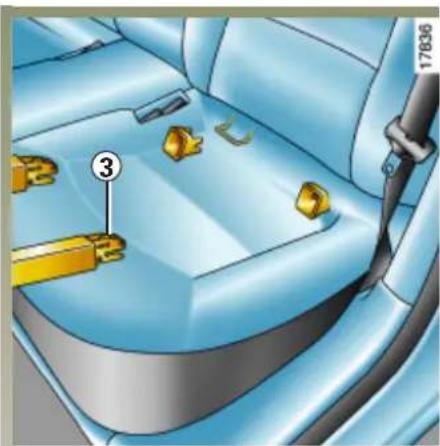 RENAULT Laguna (2003) - BEZPEČNOST DETÍ (pokračovanie) - 1
