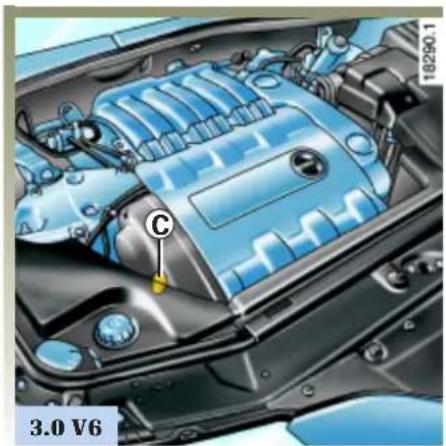RENAULT Laguna (2003) - Výrobný štítok A - 2