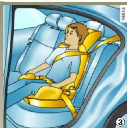 RENAULT Laguna (2003) - BEZPEČNOST DETÍ (pokračovanie) - 1
