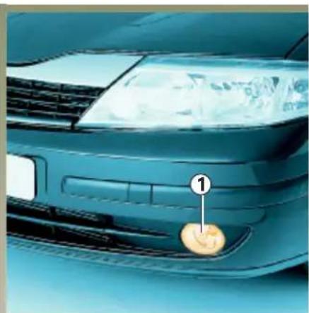 RENAULT Laguna (2003) - SVETLOMETY: hmlové / prídavné - 1