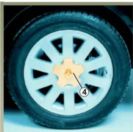 RENAULT Laguna (2003) - Ozdobný kryt typu 1 - 1