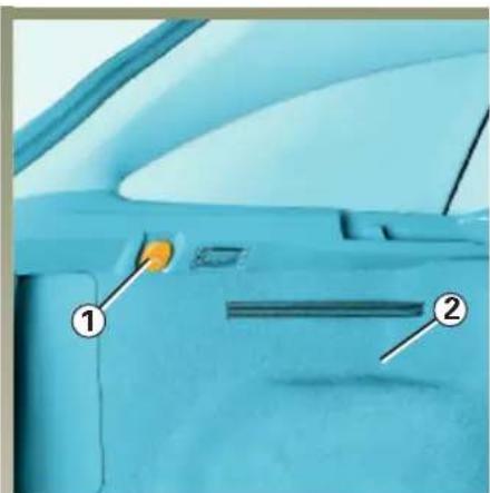 RENAULT Laguna (2003) - ODKLADACIE / ÚLOŽNÉ PRIESTORY V BATOŽINOVOM PRIESTORE - 1