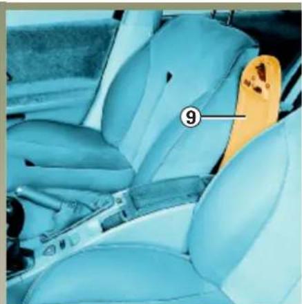 RENAULT Laguna (2003) - ODKLADACIE PRIESTORY V KABÍNE (pokračovanie) - 1
