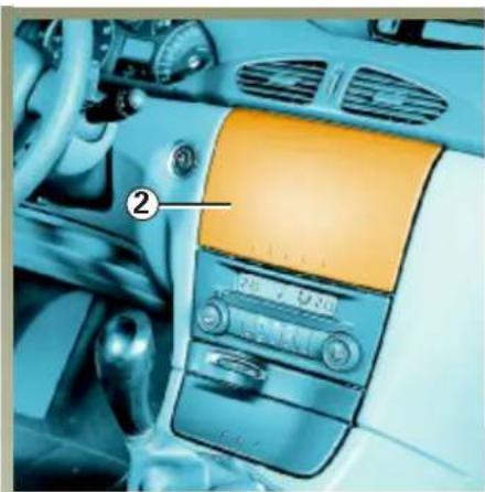RENAULT Laguna (2003) - Stropné svetlá C - 3