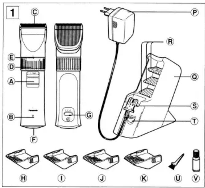 PANASONIC ER153 - 1