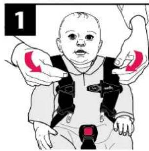 Evenflo Serenade - Securing the Child in the Carrier - 3