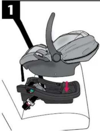 Evenflo Serenade - Placing the Carrier in the Base - 1