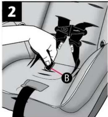 Evenflo Serenade - Changing the Crotch Strap Position - 5