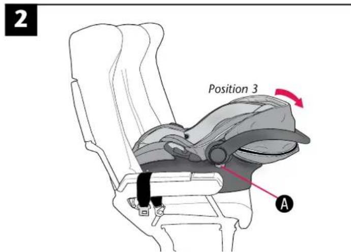 Evenflo Serenade - Installing Carrier without Convenience Base in Aircraft - 2