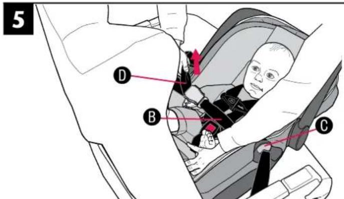 Evenflo Serenade - Installing Carrier without Convenience Base in Aircraft - 1