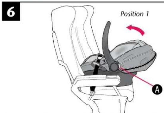 Evenflo Serenade - Installing Carrier without Convenience Base in Aircraft - 2
