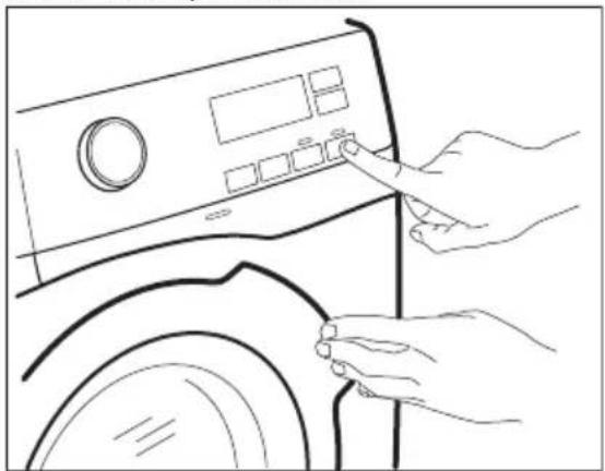 ELECTROLUX EW6F528WVC - Otevření dvířek - Vložení oblečení - 1