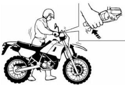 YAMAHA XT125 (2008) - AZ OLDALTÁMASZ KENÉSE - 2