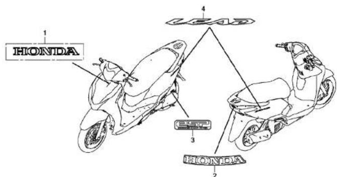 Honda Lead 125 (2018) - フューエルホース／チューブとビニールチューブ、および一般用チューブの使用について - 154
