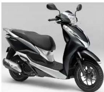Honda Lead 125 (2018) - カラー写真とカラーラベルのご利用方法 - 13