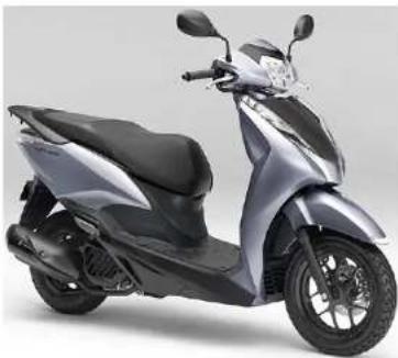 Honda Lead 125 (2018) - カラー写真とカラーラベルのご利用方法 - 6