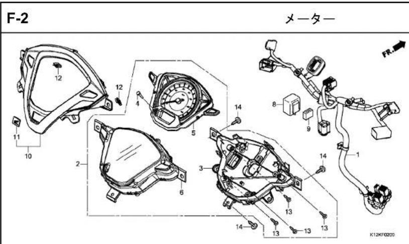 Honda Lead 125 (2018) - フューエルホース/チューブとビニールチューブ、および一般用チューブの使用について - 90