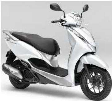 Honda Lead 125 (2018) - カラー写真とカラーラベルのご利用方法 - 11